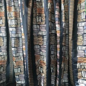 60in long x 52 in wide TWO room darkening curtain Panels